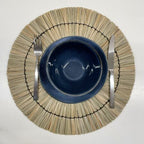 Suport de farfurie din fibre naturale 40 cm