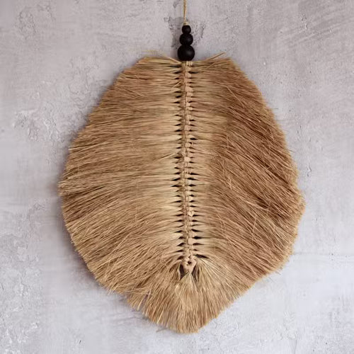 Decoratiune de perete din rafie 35x30 cm