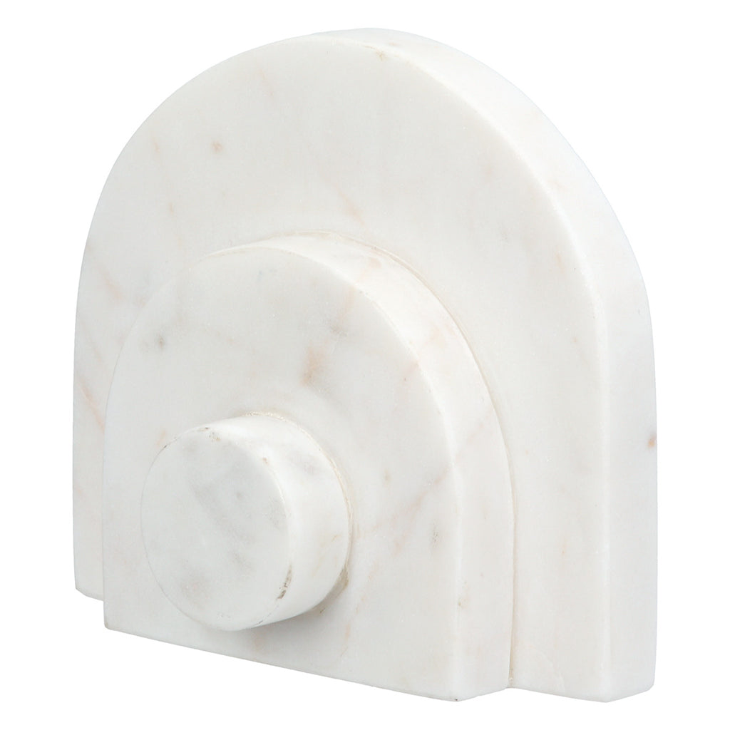 Suport de carti din marmura Button 5x12 cm