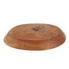 Platou din radacina de lemn de tec 25 cm