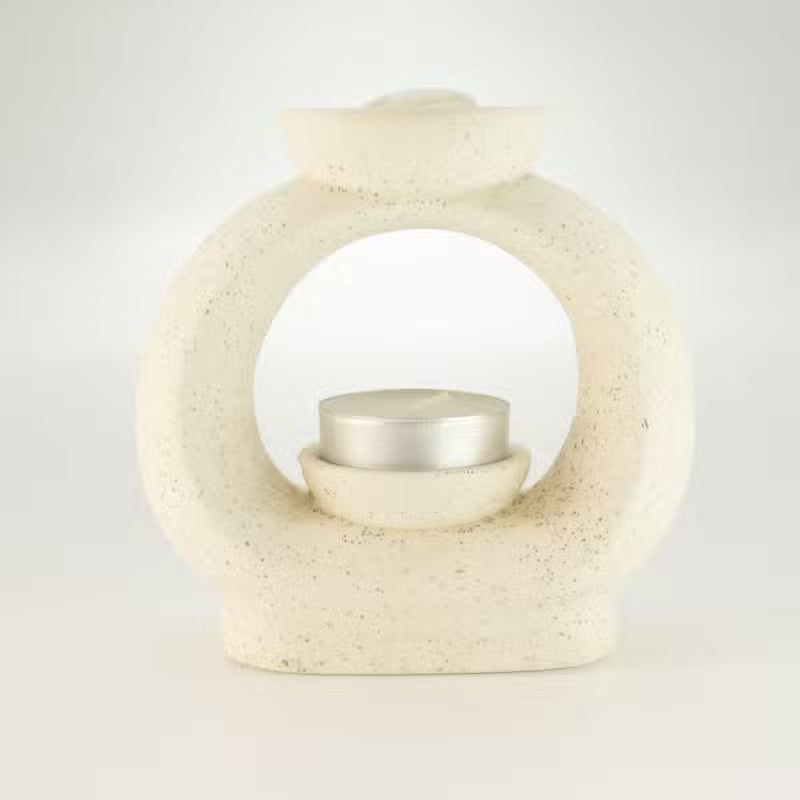 Difuzor crem pentru uleiuri si ceara 10.8x11 cm