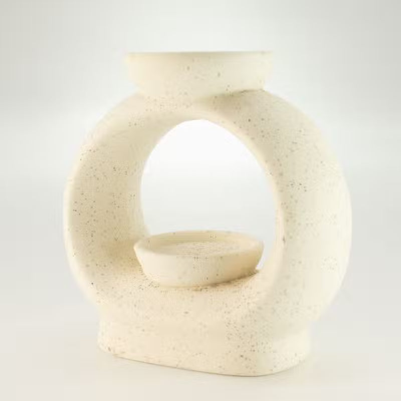Difuzor crem pentru uleiuri si ceara 10.8x11 cm