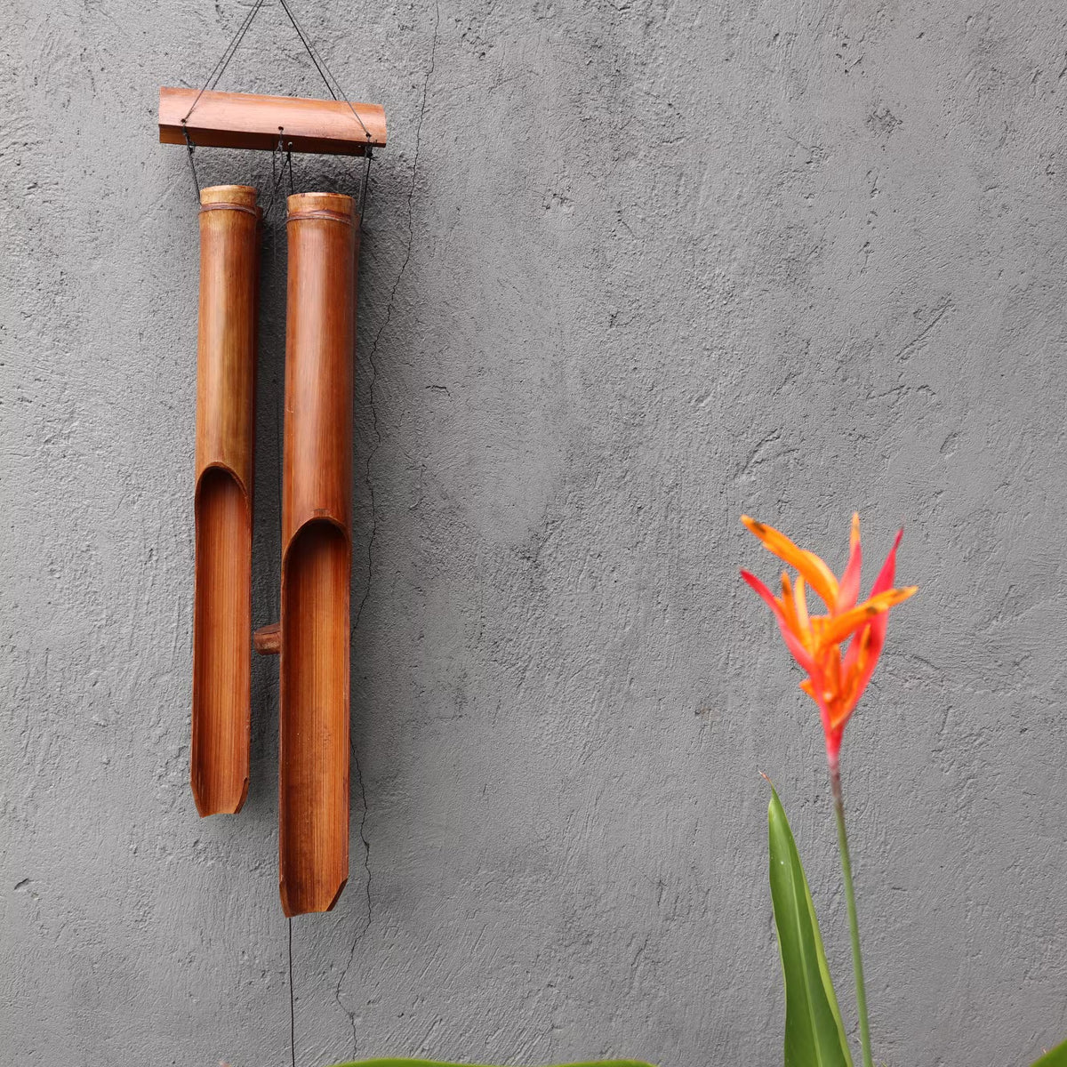 Clopotel de vant din bambus 12.5x105 cm