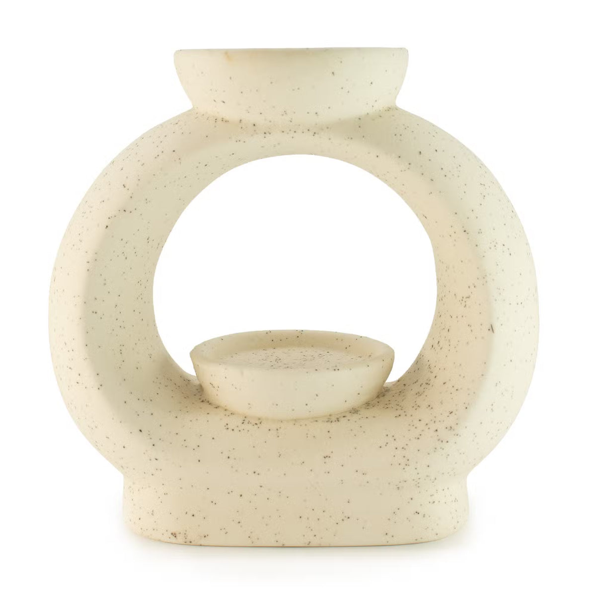 Difuzor crem pentru uleiuri si ceara 10.8x11 cm