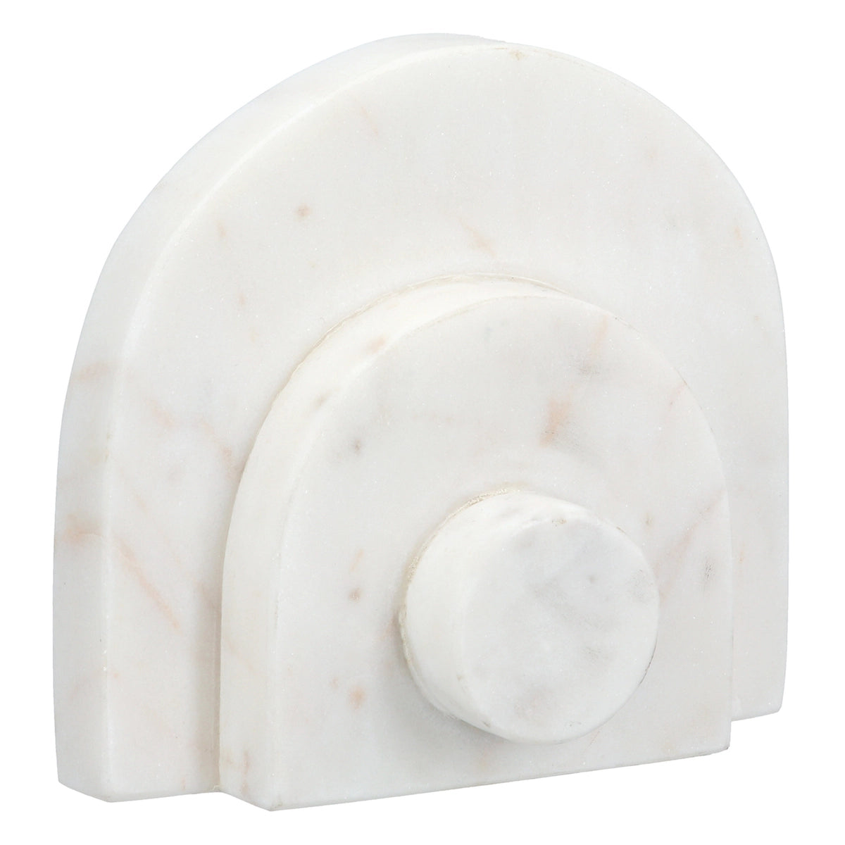 Suport de carti din marmura Button 5x12 cm