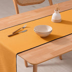 Traversa masa auriu din bumbac 100% 45x150 cm