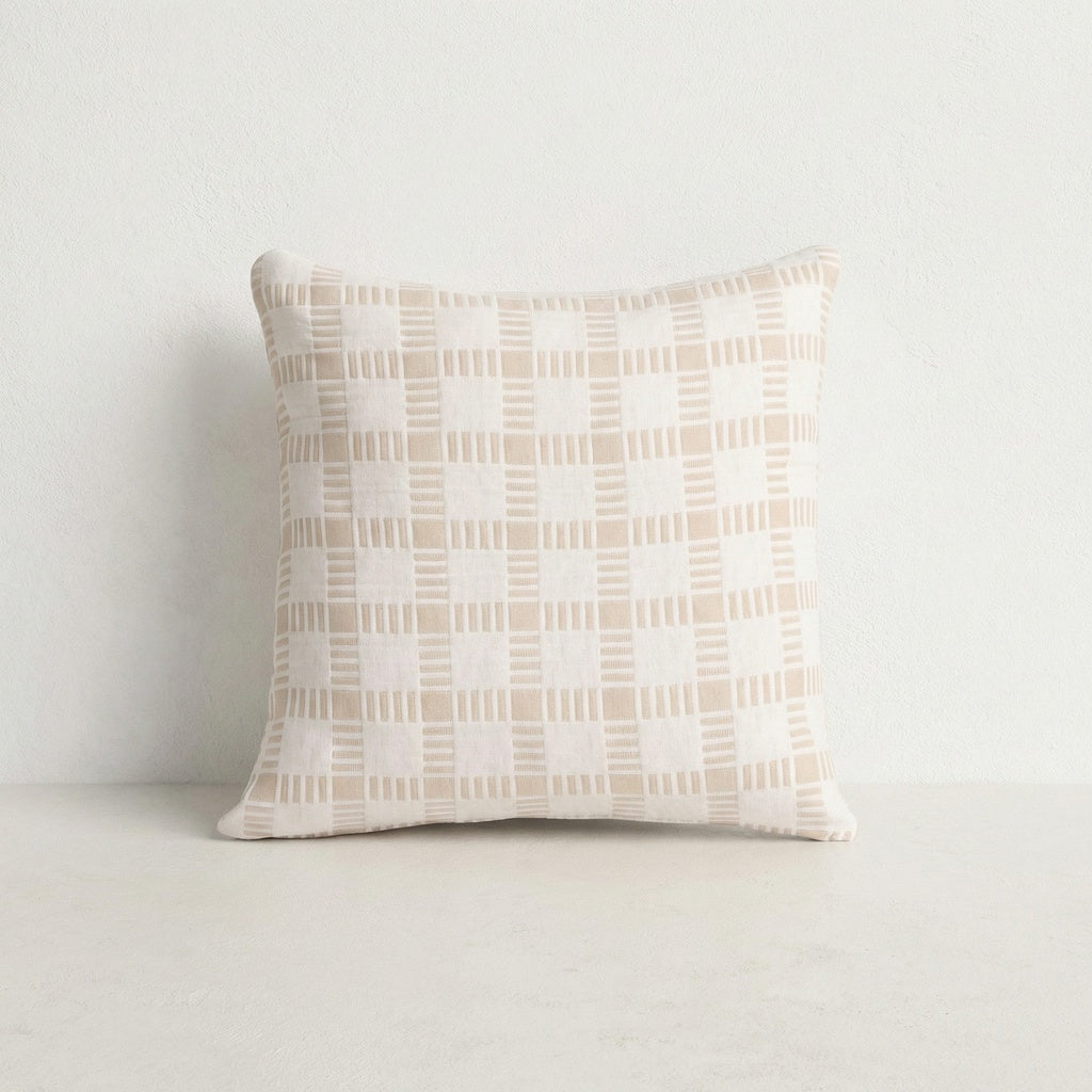 Set 2 huse de perna crem Hort 45x45 cm