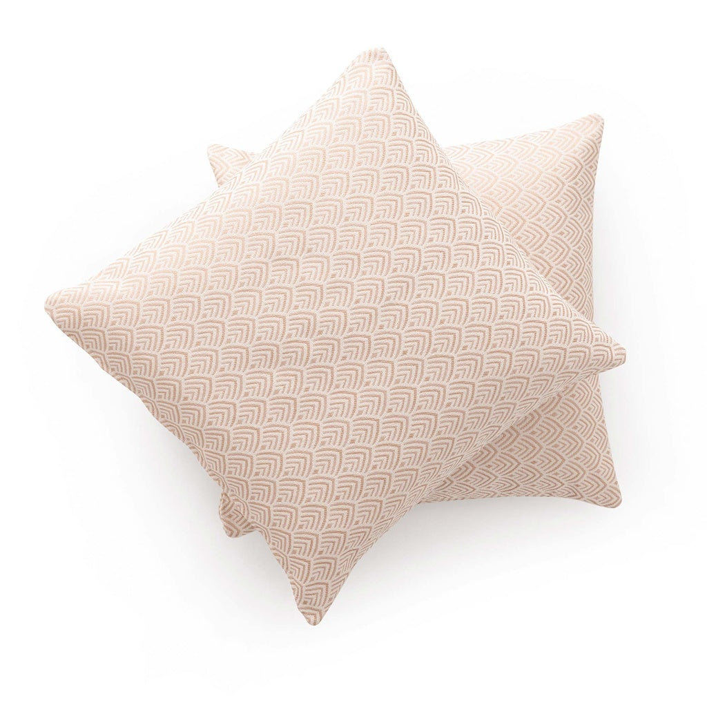 Set 2 huse de perna bej arcade Triova 45x45 cm