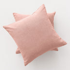 Set 2 huse de perna roz Indira 45x45 cm