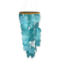 Clopotel de vant din scoici naturale capiz 60x14 cm