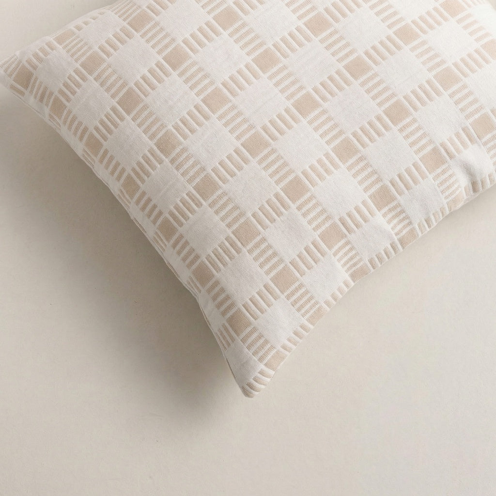 Set 2 huse de perna crem Hort 45x45 cm