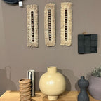Decoratiune de perete din iarba de mare si scoici 60 cm