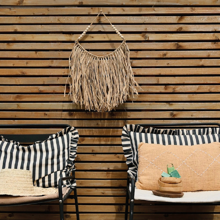 Decoratiune de perete din iarba de mare 45x35 cm