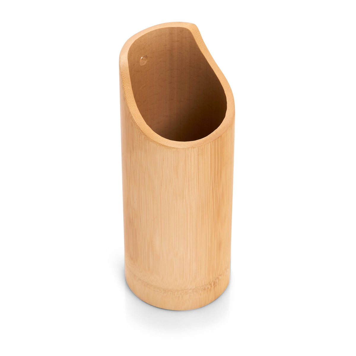 Set 7 ustensile de bucatarie cu suport din bambus 33X9 cm