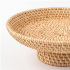Platou impletit din ratan 23x6 cm