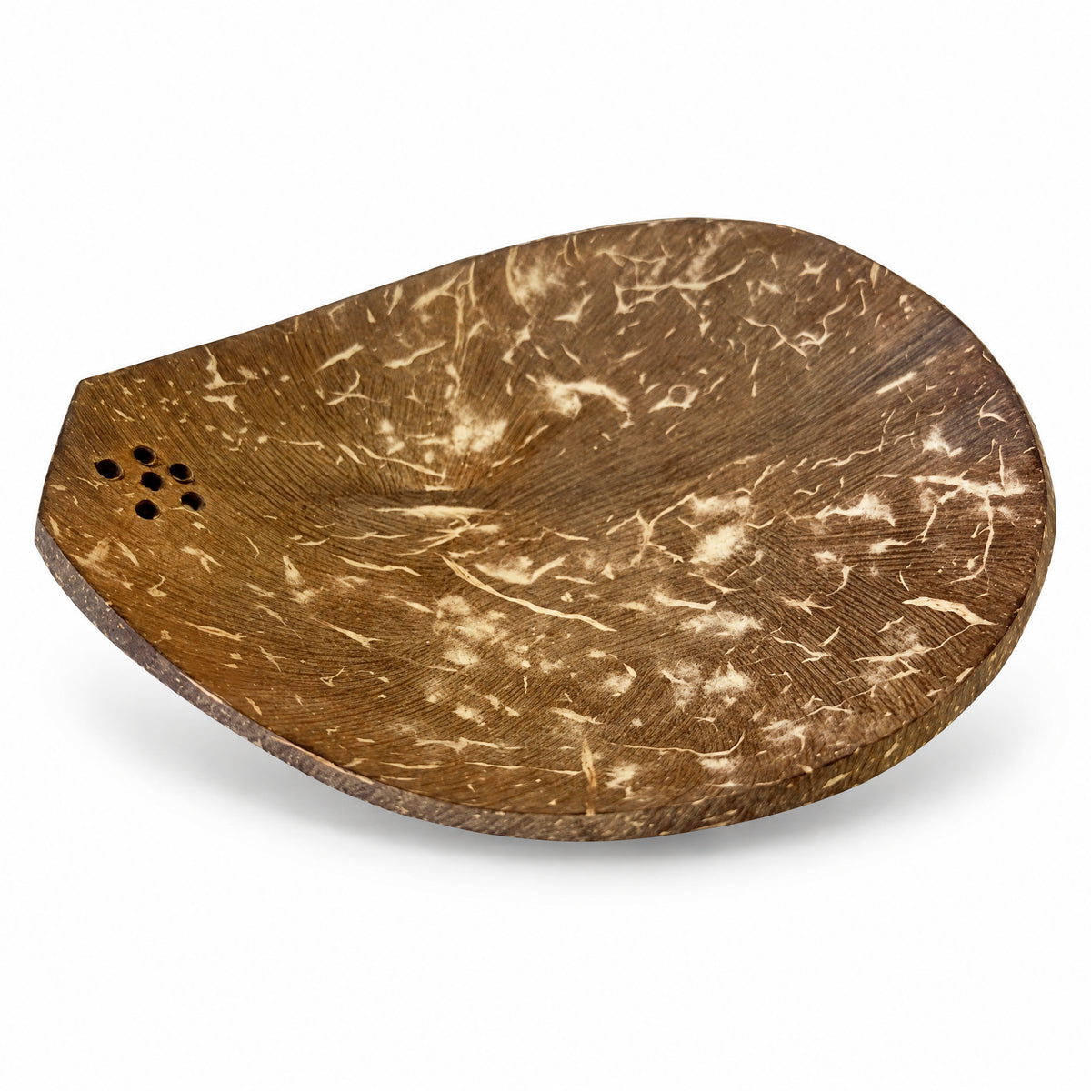 Farfurioara decorativa din nuca de cocos 9 cm