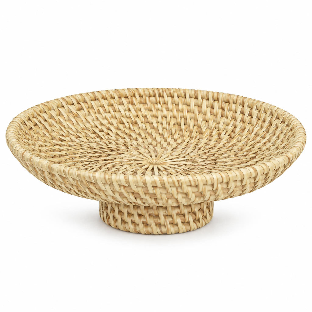 Platou impletit din ratan 23x6 cm