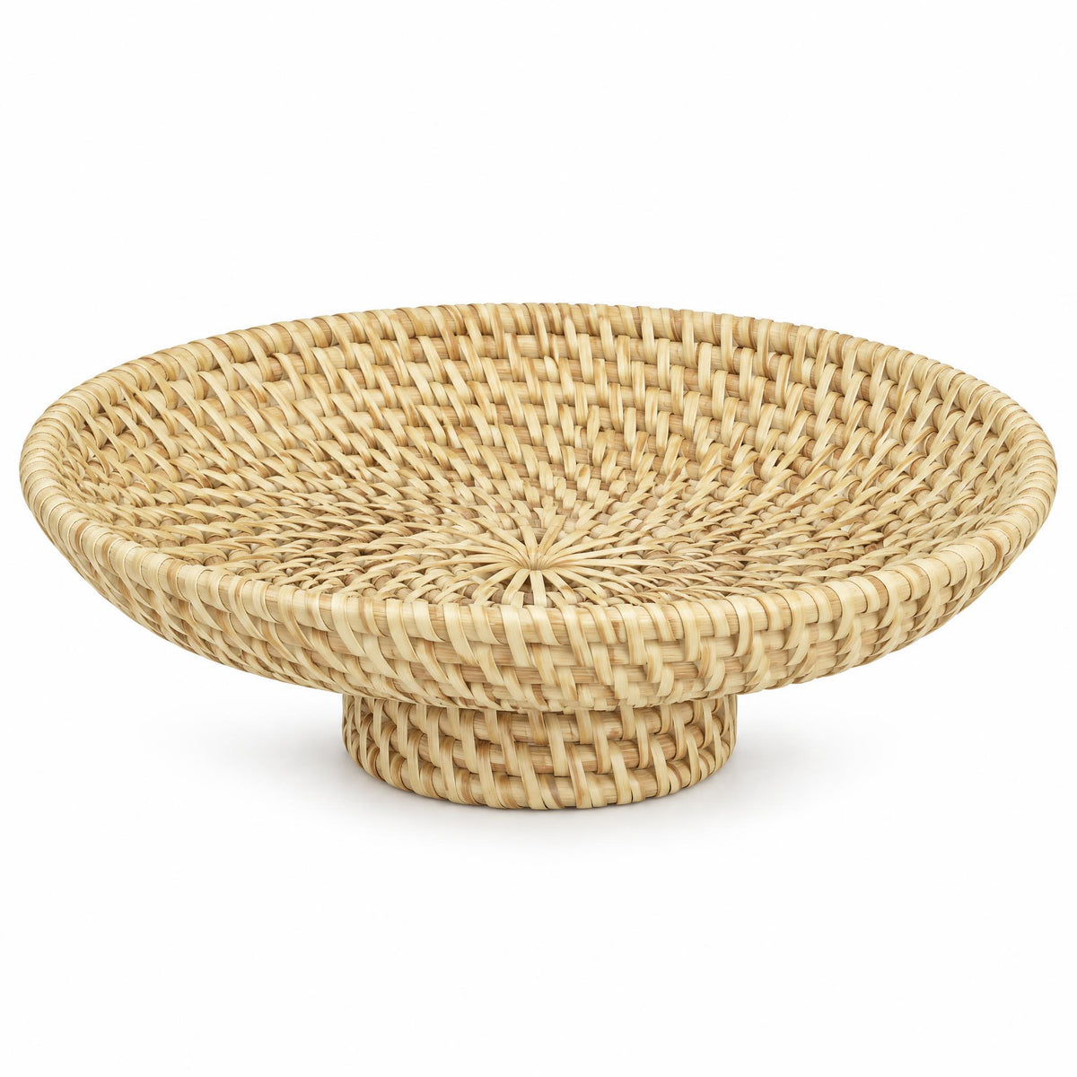 Platou impletit din ratan 23x6 cm